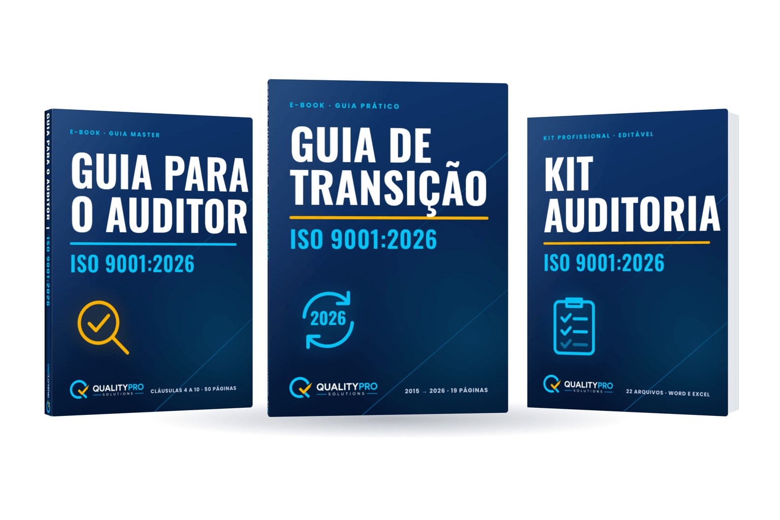 Guia do Auditor, Guia de Transição e Kit Auditoria
