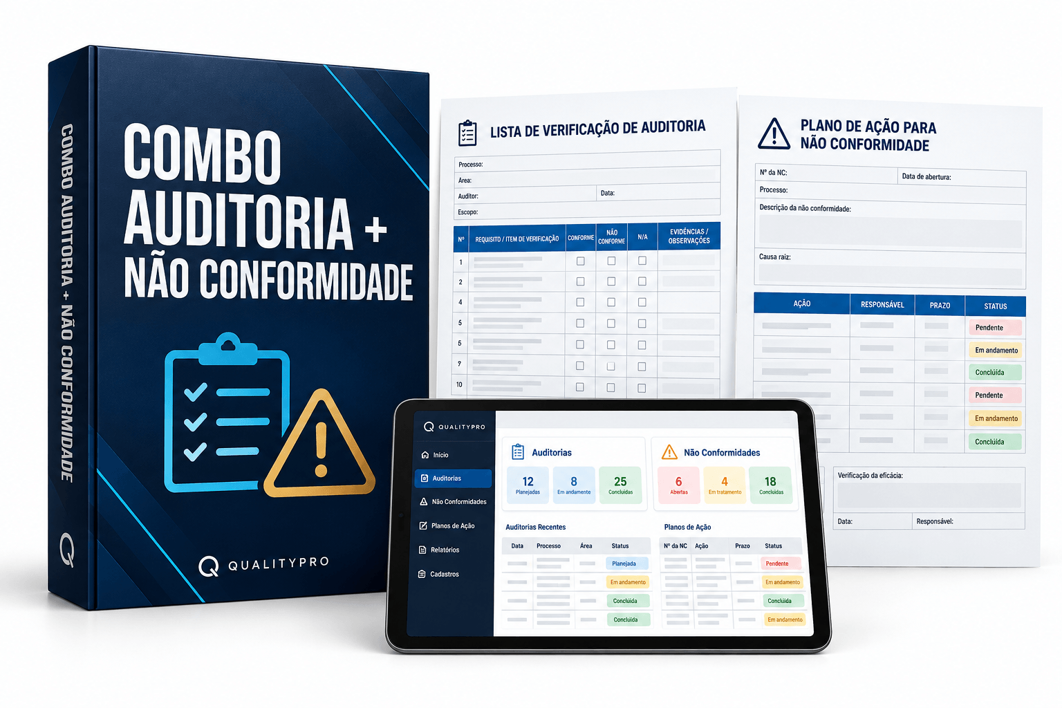 Combo Auditoria + Não Conformidade