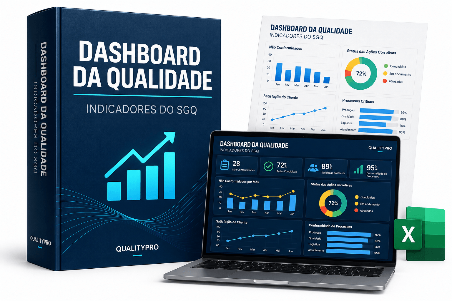 Dashboard de Indicadores da Qualidade