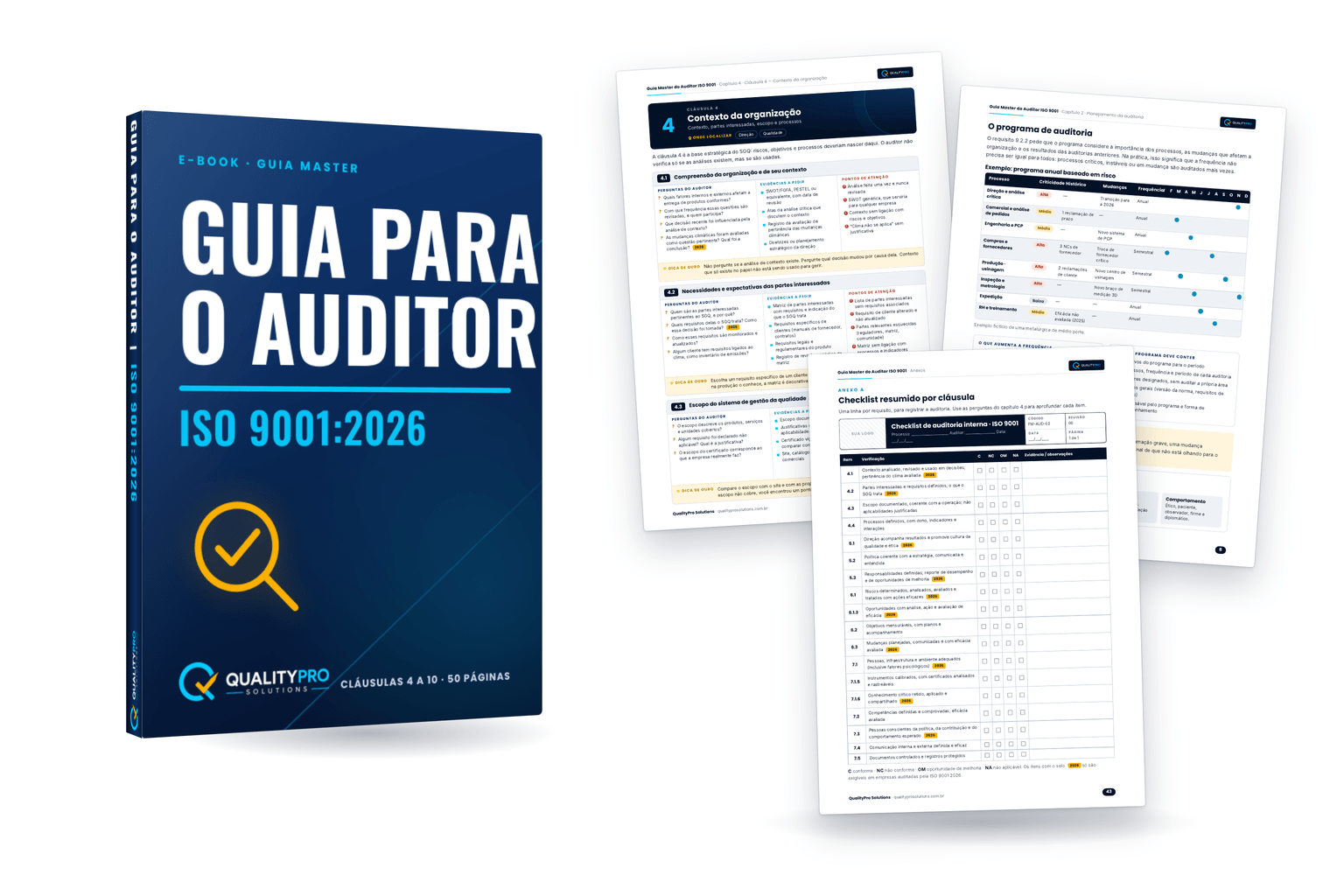 Guia Master do Auditor ISO 9001:2026