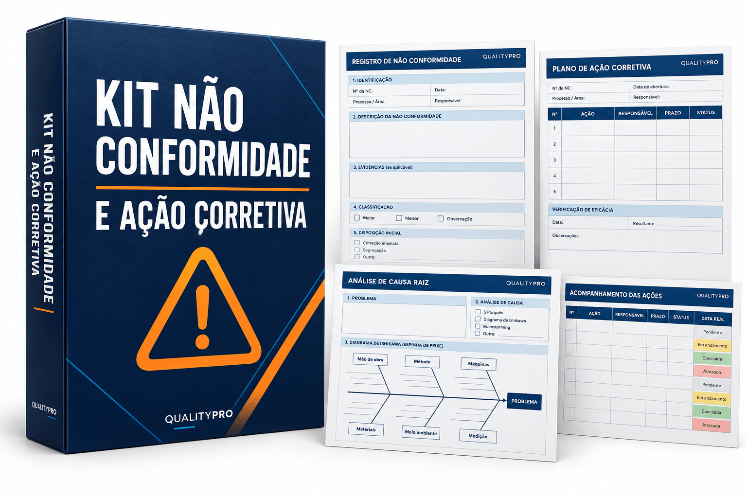 Kit Não Conformidade e Ação Corretiva